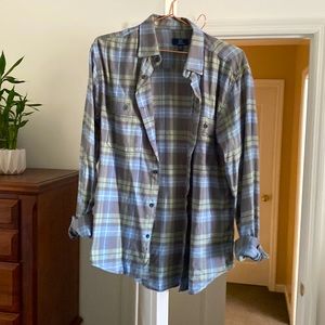 Mens S button up (I wore it as an oversized flannel)